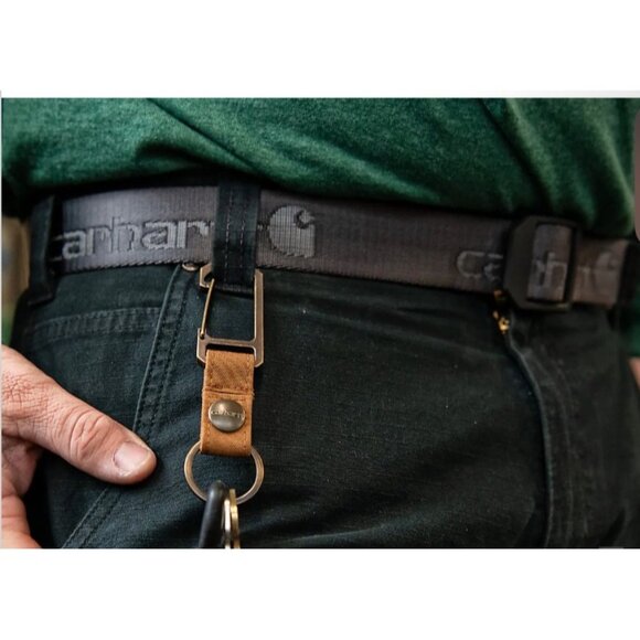 Carhartt Nylon Lock Ladder Medium 34/36 Webbing Belt NWT Black - Picture 4 of 10